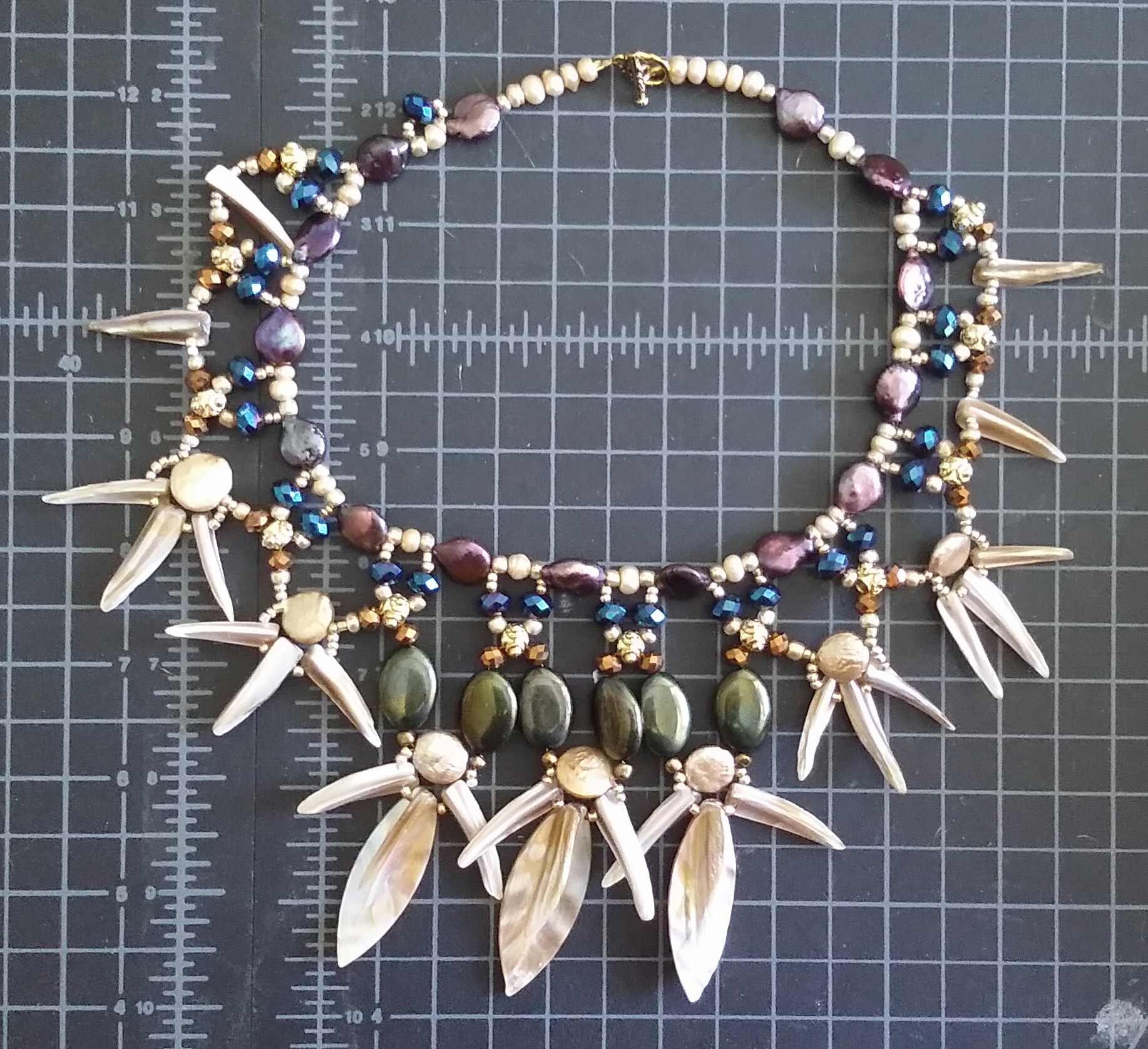 Beaded Necklace Trial
