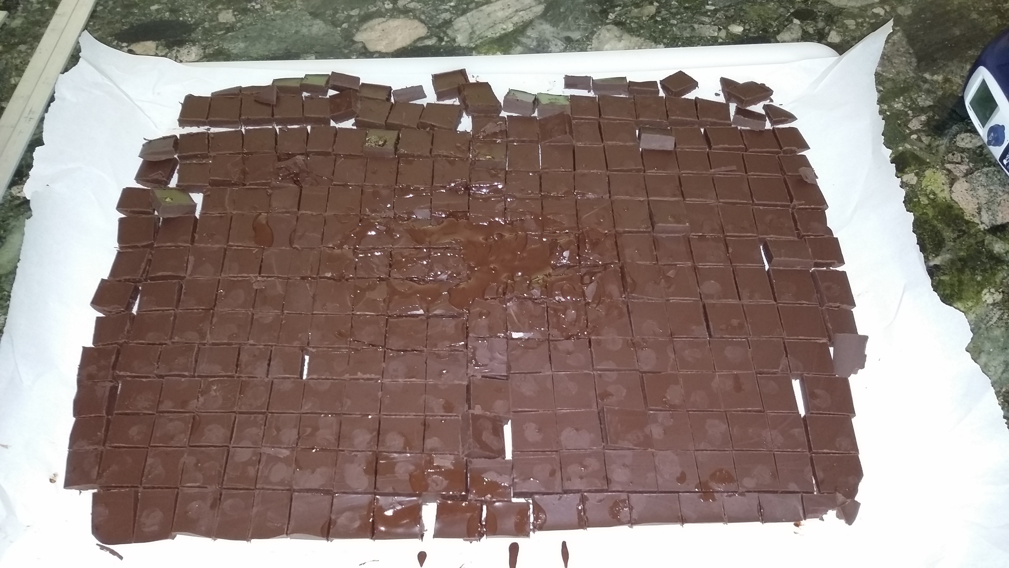 Making Chocolate 82% cacao Forastero